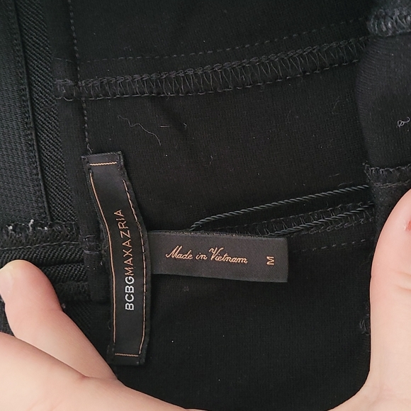 Black pleather skirt - Picture 2 of 3